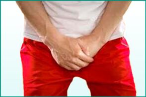 Douleur pour la prostatite